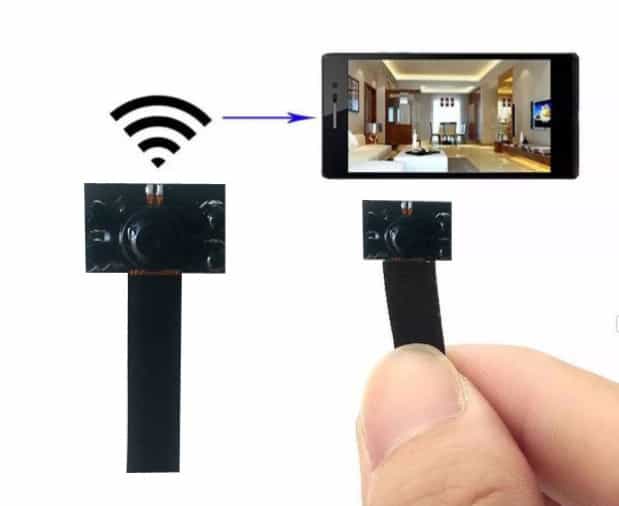 Camera ngụy trang siêu nhỏ kết nối điện thoại